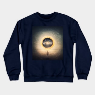 wormhole portal Crewneck Sweatshirt